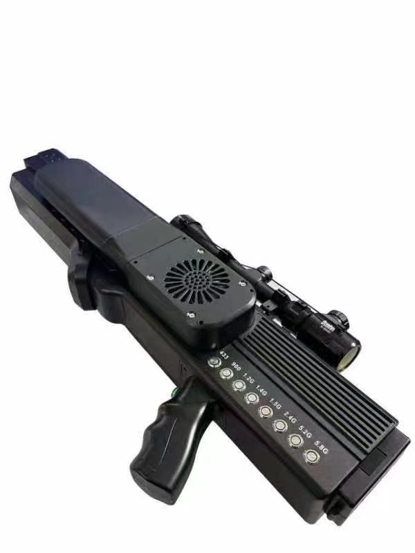  武强手持便携式枪型低空防御反制八通道